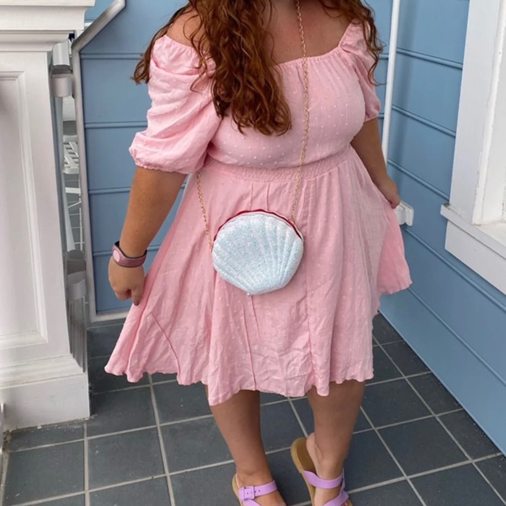 Pink Bow Ariel Disney Bound